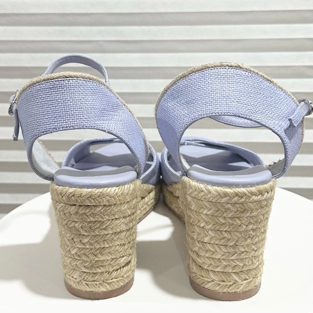 🌹STUART WEITZMAN🌹 Mirela Wedge Espadrilles Size:8B - Picture 6 of 8